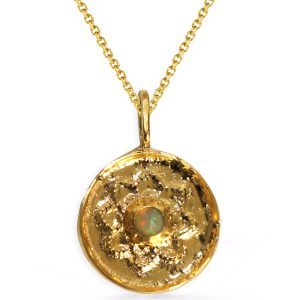 OPAL MANDALA PENDANT